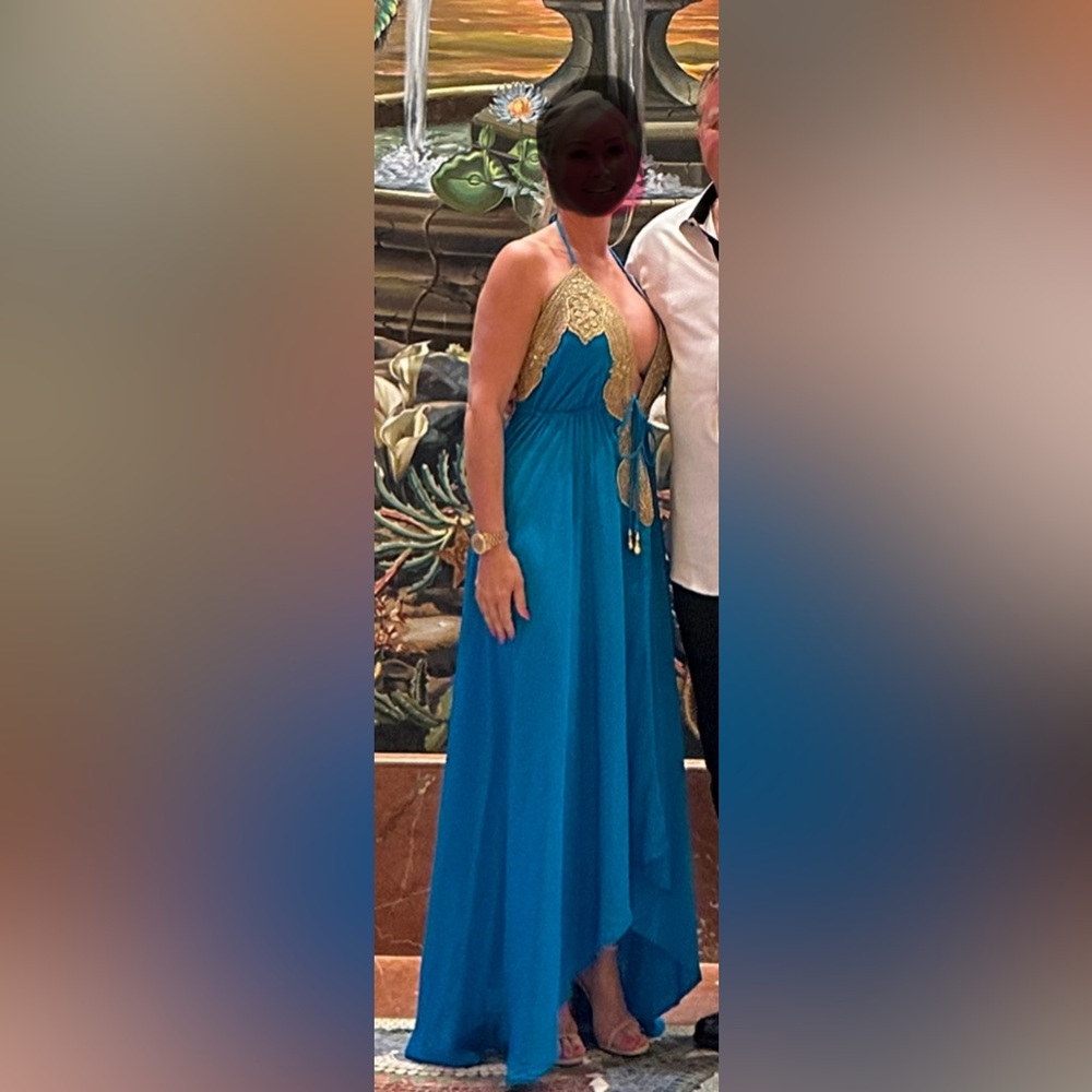 Gorgeous evening dress.